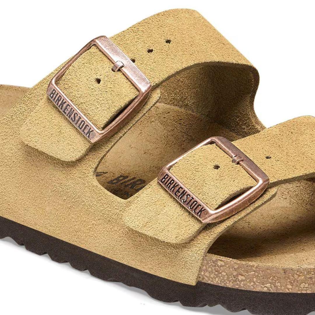 Birkenstock Women's Arizona Suede Leather Sandal